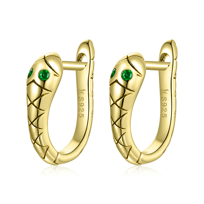 Boucles d'Oreilles Serpent