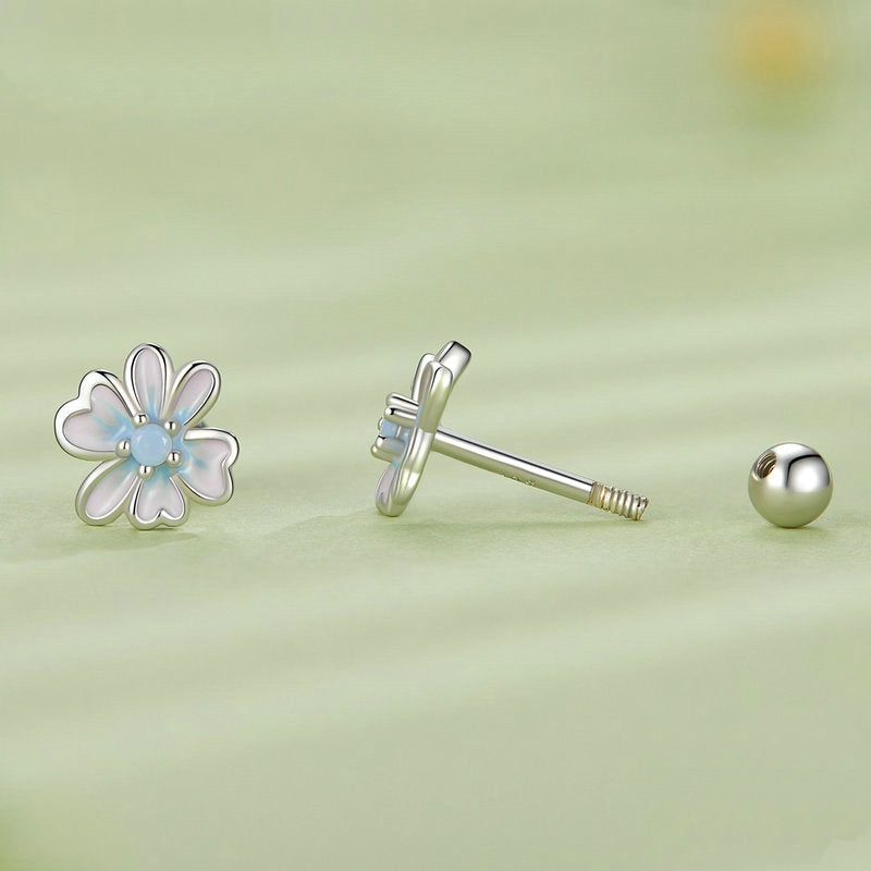 Boucles d'Oreilles Fleurs - Image 3