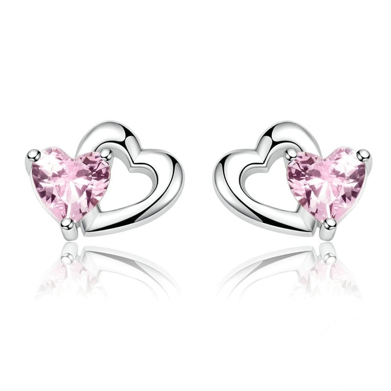 Boucles d'Oreilles Coeurs