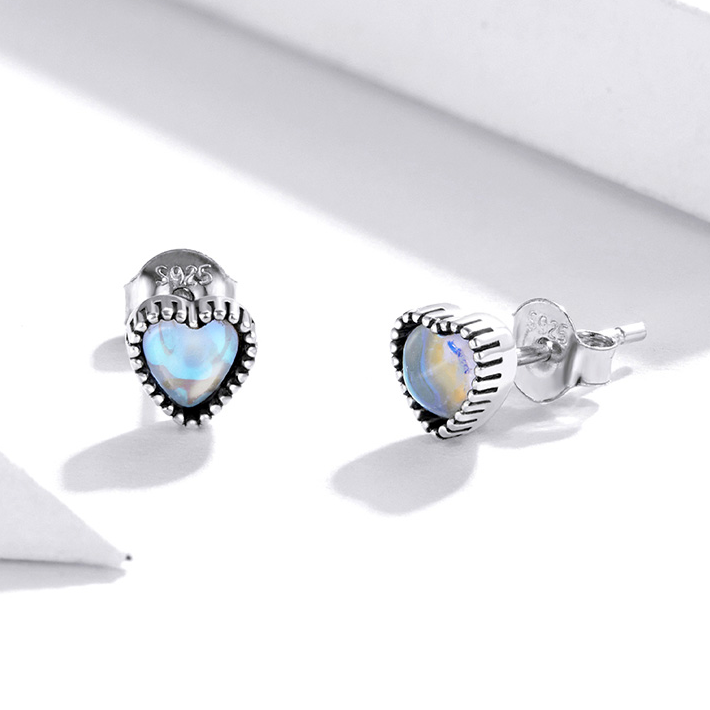 Boucles d'Oreilles Coeurs - Image 4