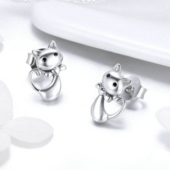 Boucles d'Oreilles Chats - Image 4