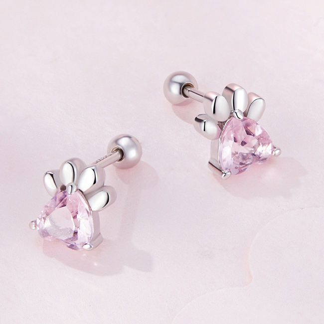 Boucles d'Oreilles Petites Pattes - Image 4