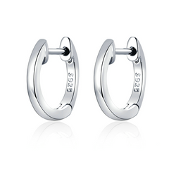 Boucles d'Oreilles Petit Créoles Lisses