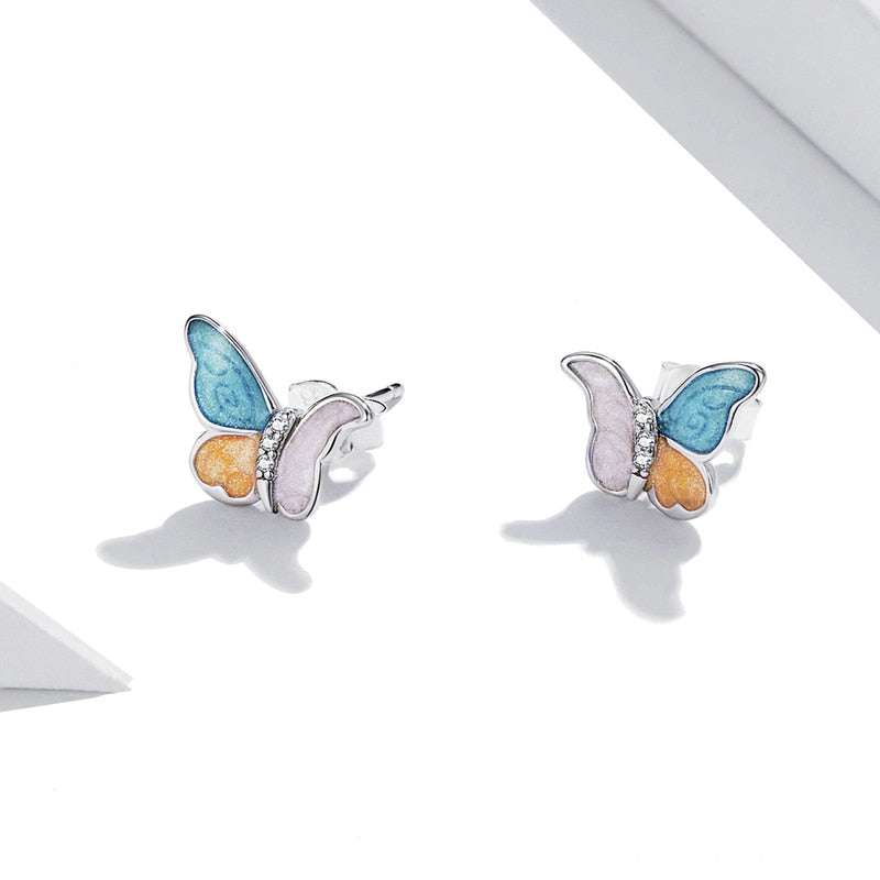 Boucles d'Oreilles Papillons - Image 3