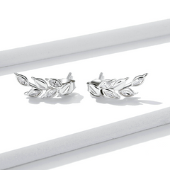 Boucles d'Oreilles Feuilles - Image 3