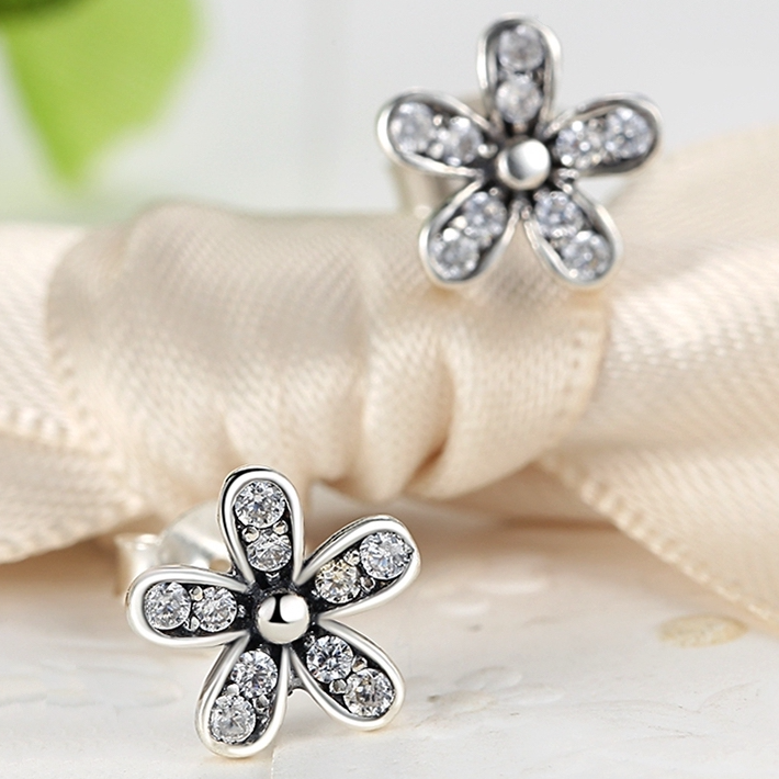 Boucles d'Oreilles Petites Fleurs - Image 3