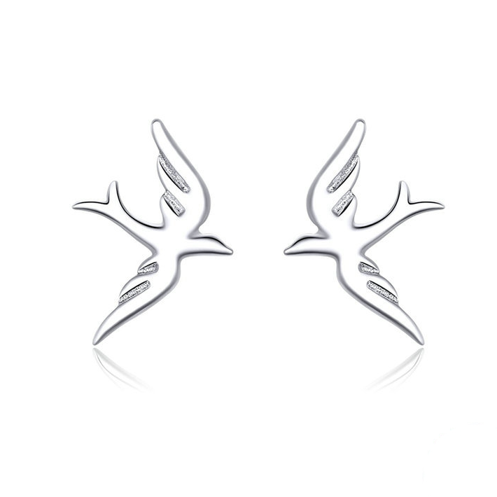 Boucles d'Oreilles Hirondelles