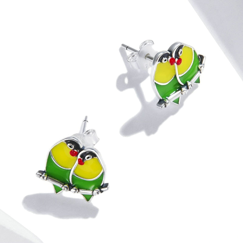 Boucles d'Oreilles Petits Oiseaux - Image 5