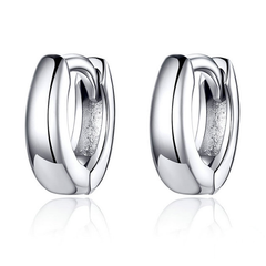 Boucles d'Oreilles Petit Créoles Lisses
