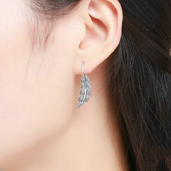 Boucles d'Oreilles Plumes - Image 2
