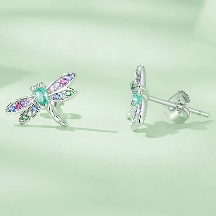 Boucles d'Oreilles Libellules - Image 4