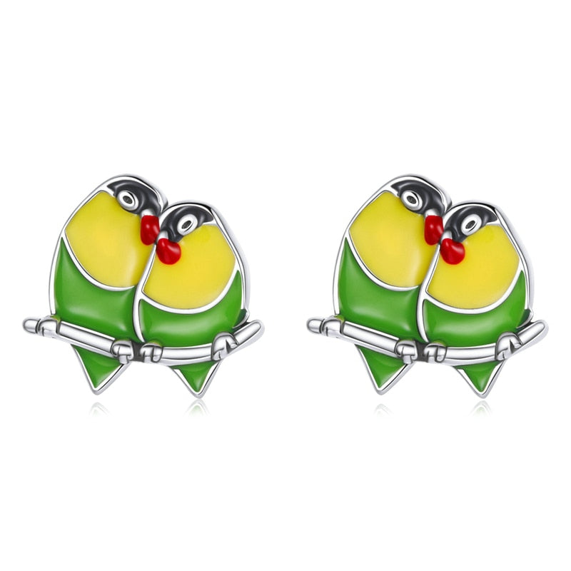 Boucles d'Oreilles Petits Oiseaux