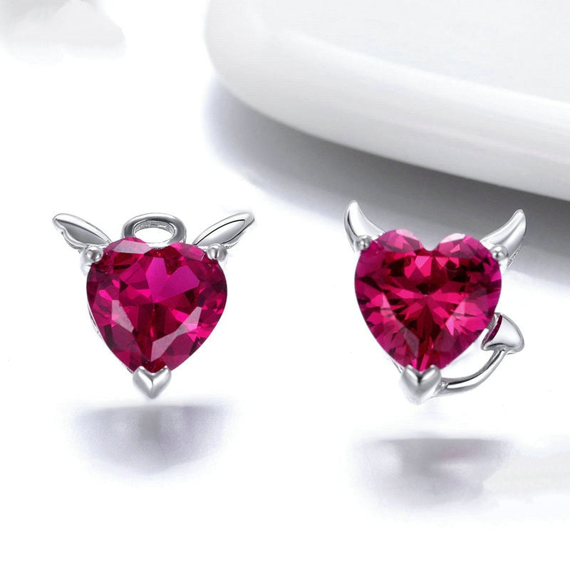 Boucles d'Oreilles Coeurs - Image 3