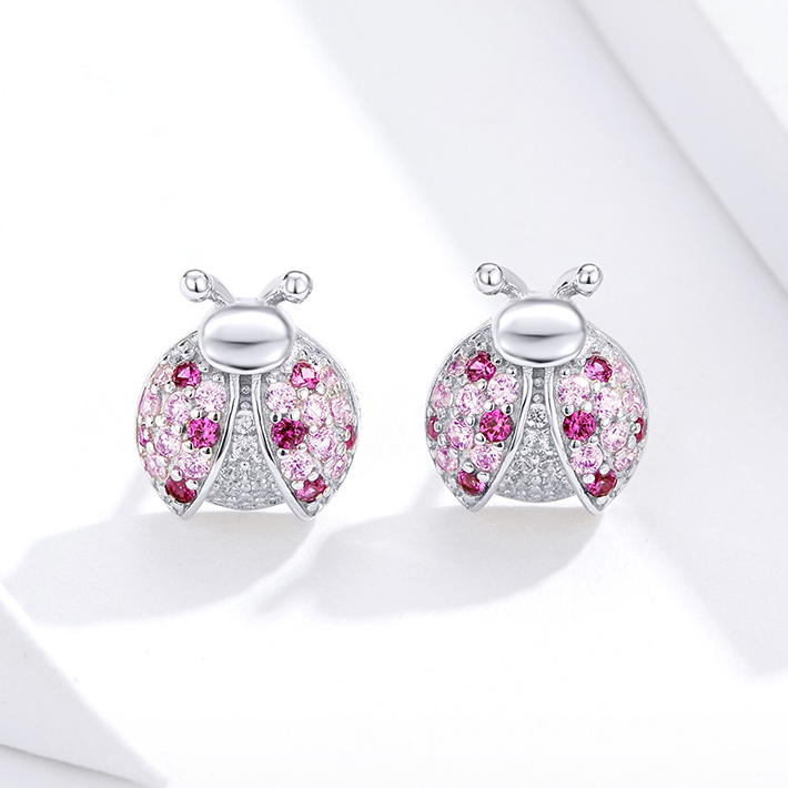 Boucles d'Oreilles Coccinelles - Image 5