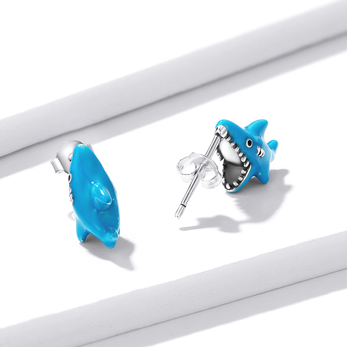 Boucles d'Oreilles Requins - Image 5