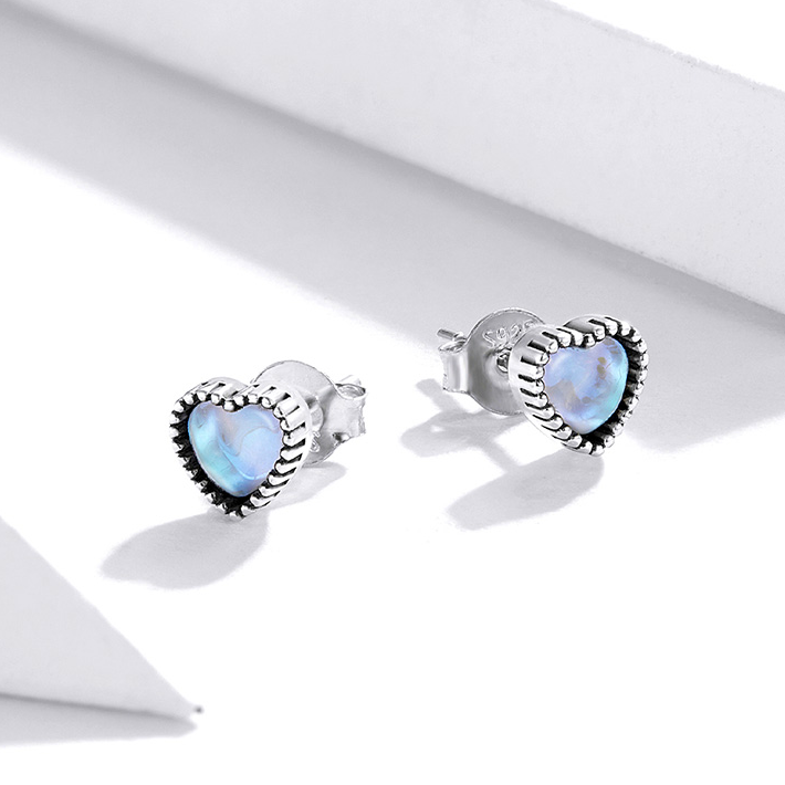 Boucles d'Oreilles Coeurs - Image 5
