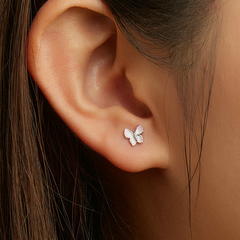 Boucles d'Oreilles Papillons - Image 2