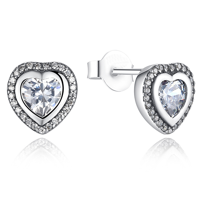 Boucles d'Oreilles Coeurs