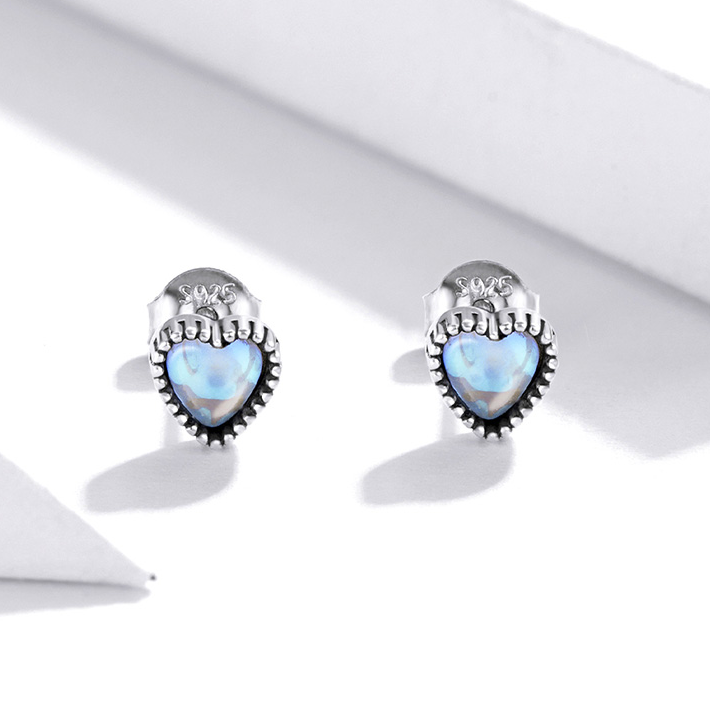 Boucles d'Oreilles Coeurs - Image 3