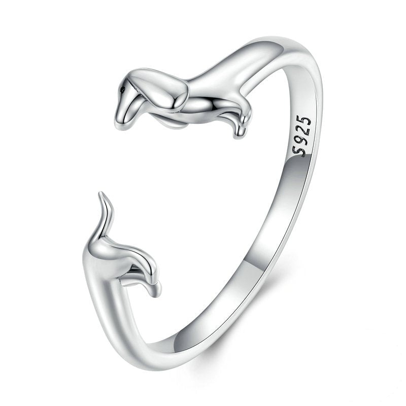 Bague Chien Teckel