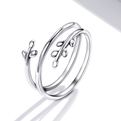 Bague Branche d'Olivier - Image 3