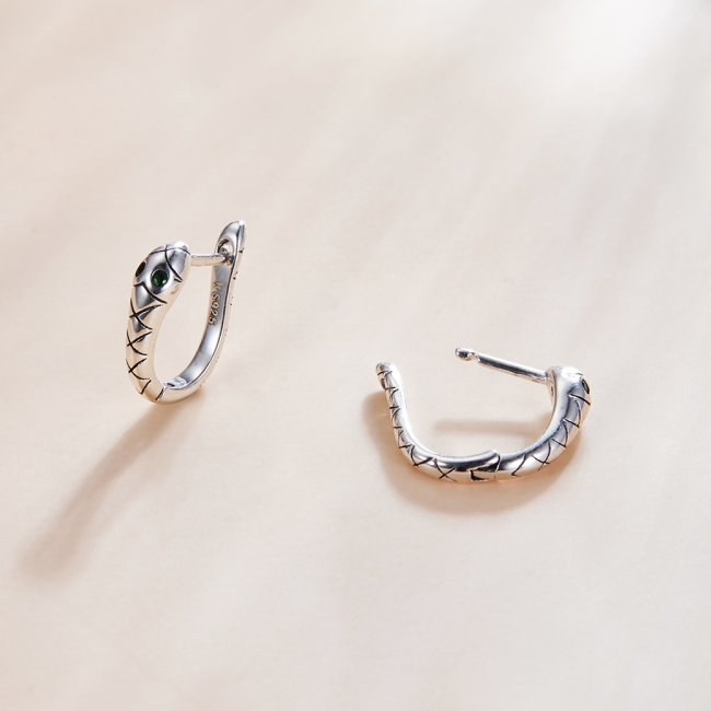 Boucles d'Oreilles Serpent - Image 4