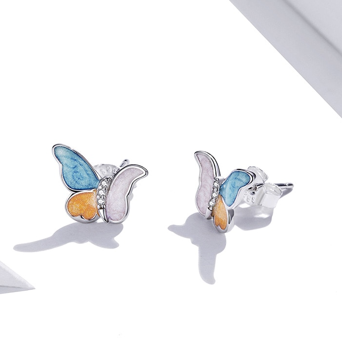 Boucles d'Oreilles Papillons - Image 4