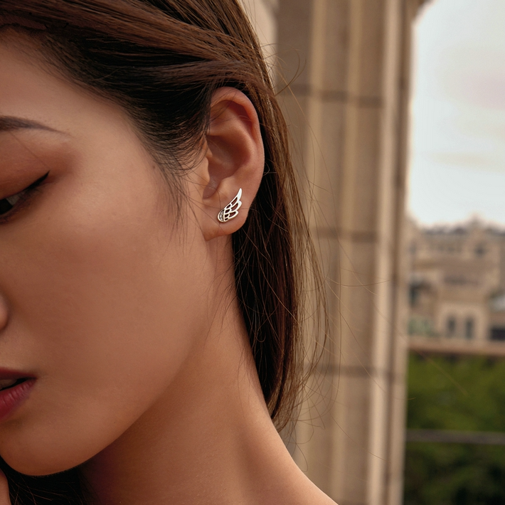 Boucles d'oreilles Petites Ailes - Image 2