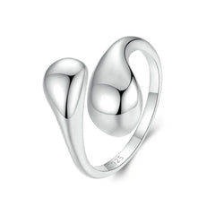 Bague Goutte en Argent 925