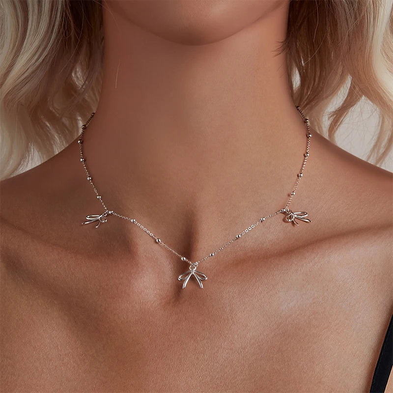 Collier Nœud en Argent 925