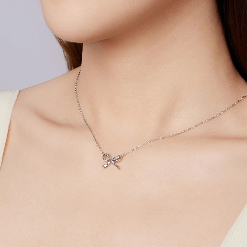 Collier Nœud en Argent 925