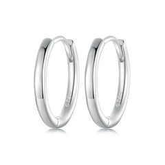 Créoles Minimalistes en Argent 925
