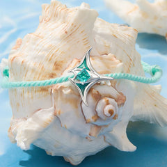 Bracelet Cordon Raie en Argent 925