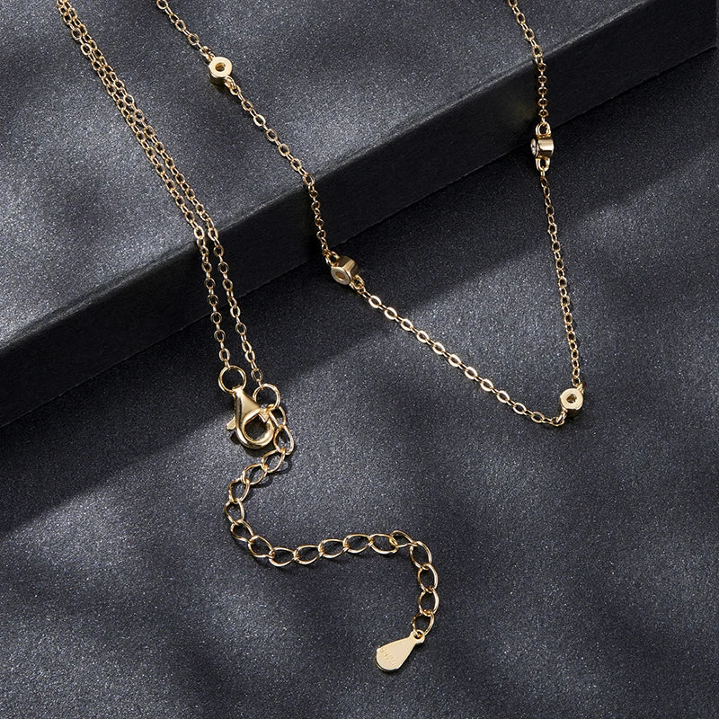 Collier Ras-de-Cou en Argent 925 avec Certificat