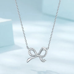 Collier Nœud en Argent 925