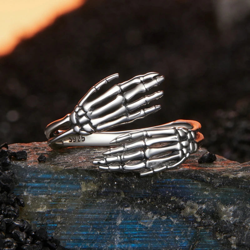 Bague Étreinte en Argent 925