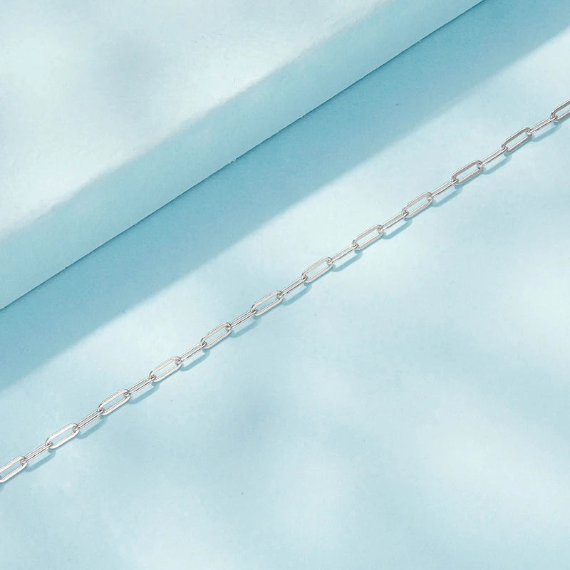 Bracelet Carré Minimaliste en Argent 925