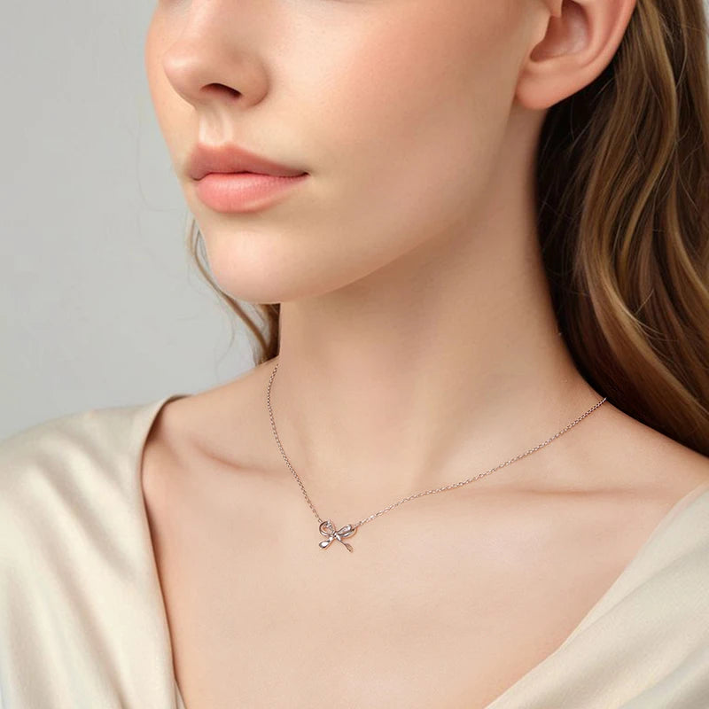 Collier Nœud en Argent 925