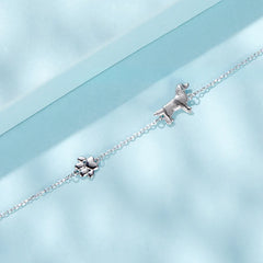 Bracelet Chien Golden Retriever en Argent 925