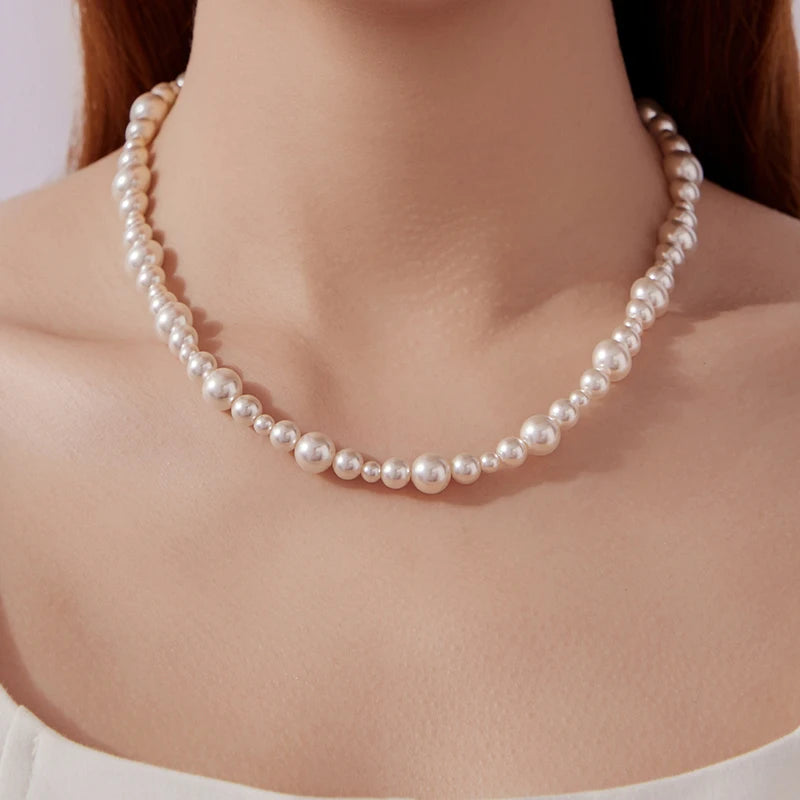 Collier Perles Bulles en Argent 925
