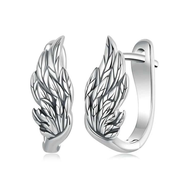 Créoles Ailes en Argent 925