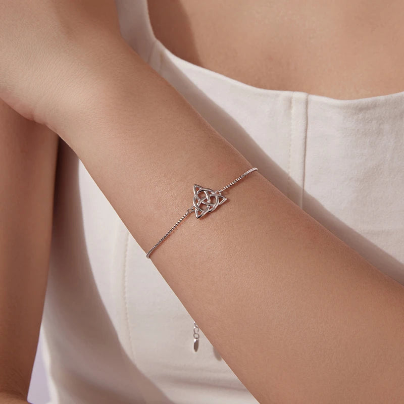 Bracelet Nœud Celtique en Argent 925
