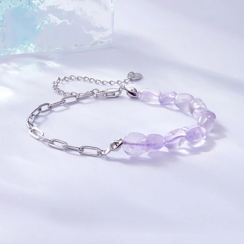 Bracelet Améthyste en Argent 925