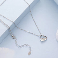 Collier Paysage de Montagnes en Argent 925