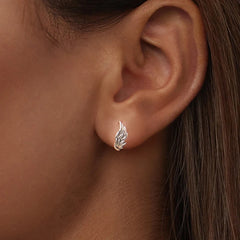 Créoles Ailes en Argent 925