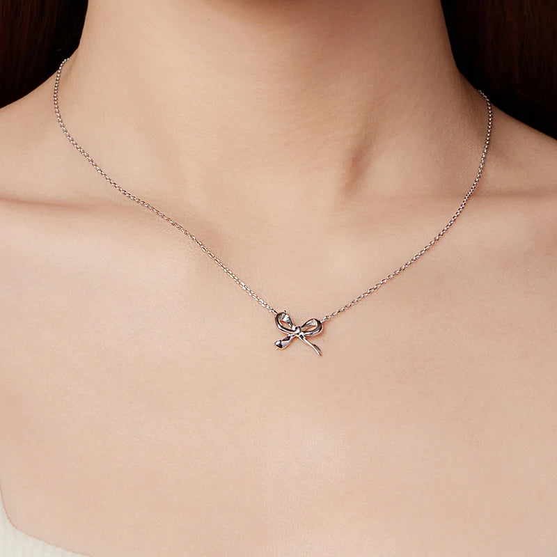 Collier Nœud en Argent 925