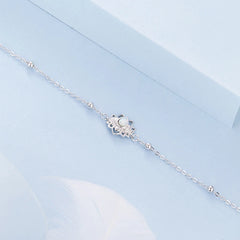 Bracelet Fleur de Lotus en Argent 925
