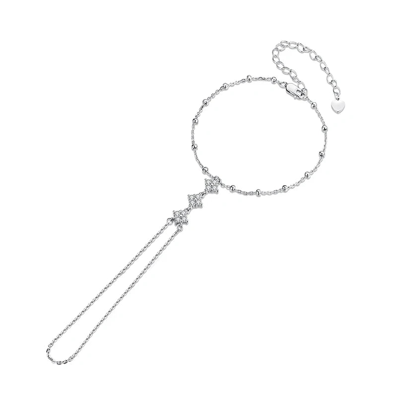 Bracelet Maillons Anneaux en Argent 925
