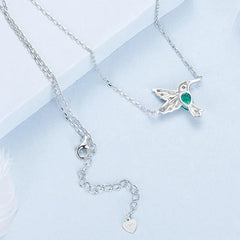 Collier Pendentif Colibri en Argent 925