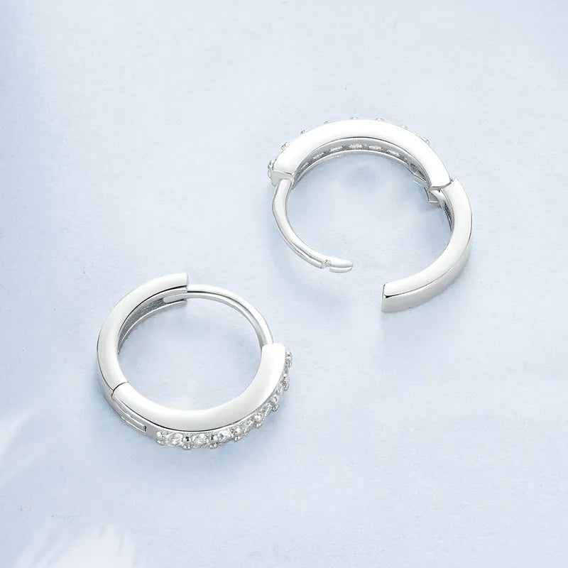 Créoles Minimalistes en Argent 925